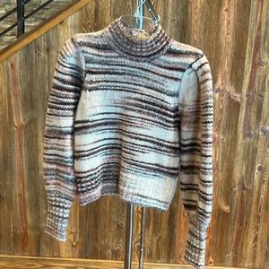 Veronica beard, size small, puff sleeve sweater